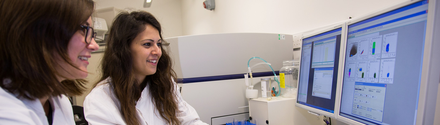 Researchers collaborate as part of a team research project at the Jenner Institute, University of Oxford on July 4, 2014. The research team led by Professor Adrian Hill are focusing on improving vaccines for malaria, HIV and tuberculosis.